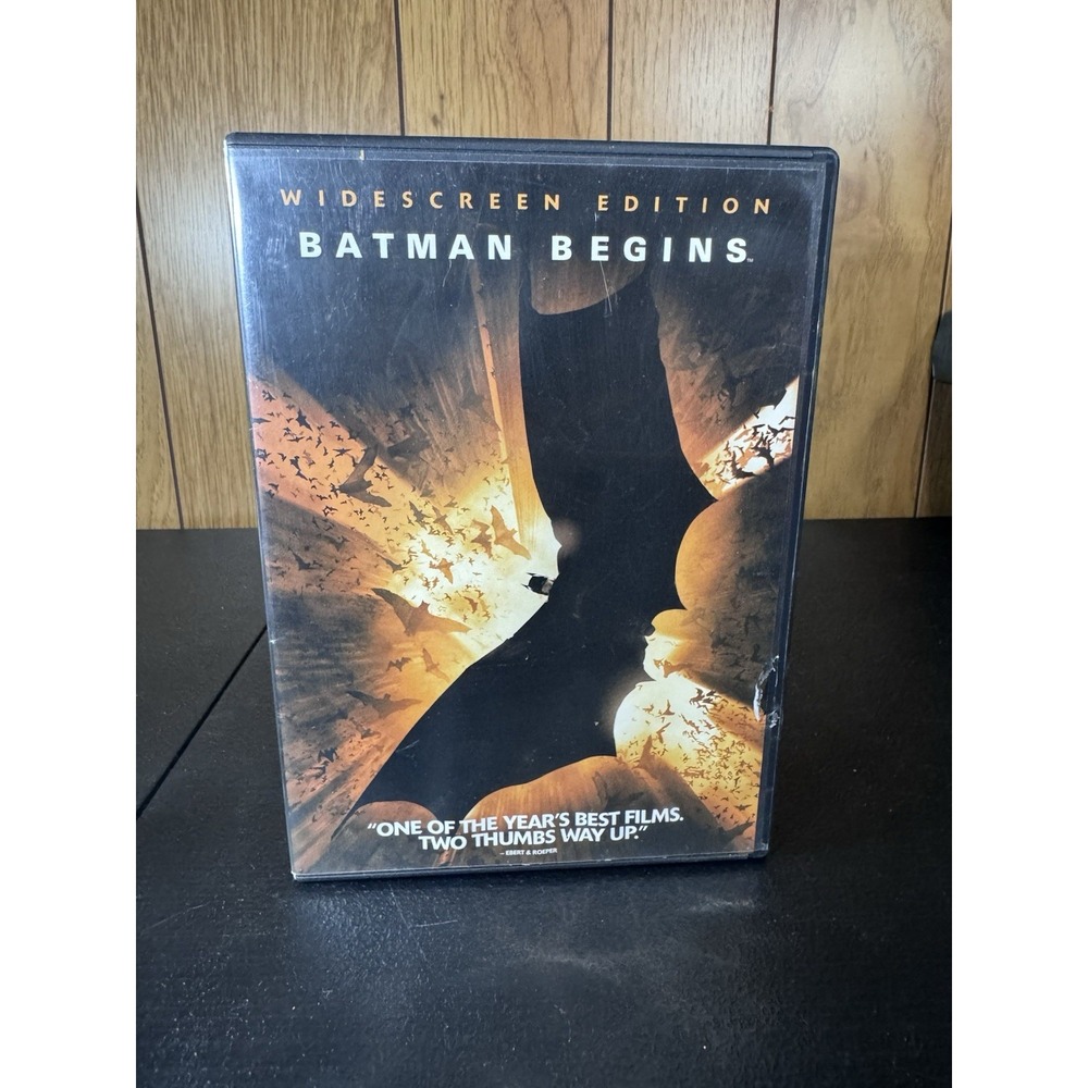 Batman‎ Begins Movie (DVD, 2005, Widescreen)